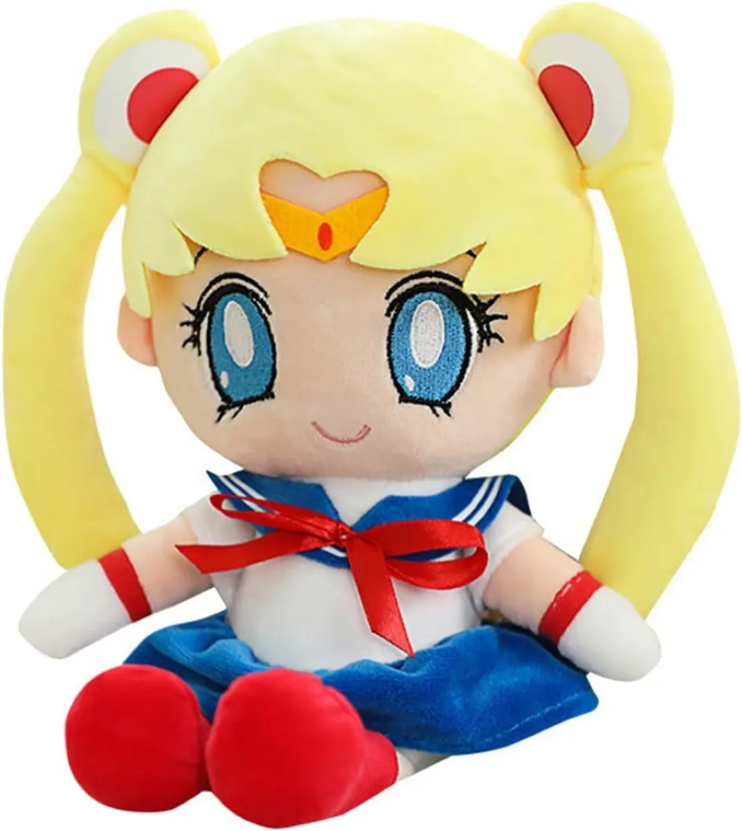 A plushie of Sailor Moon from "Sailor Moon"