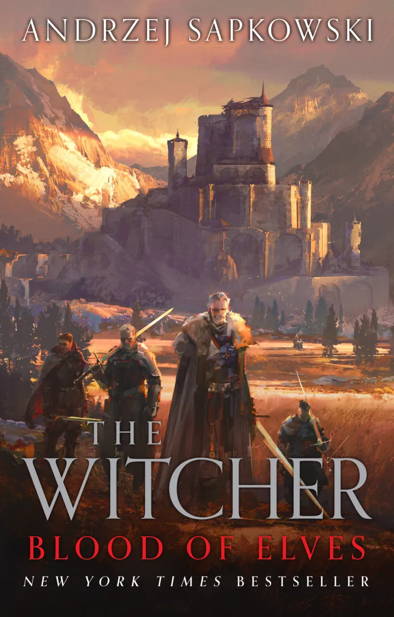 Cover art for "The Witcher: Blood of Elves"