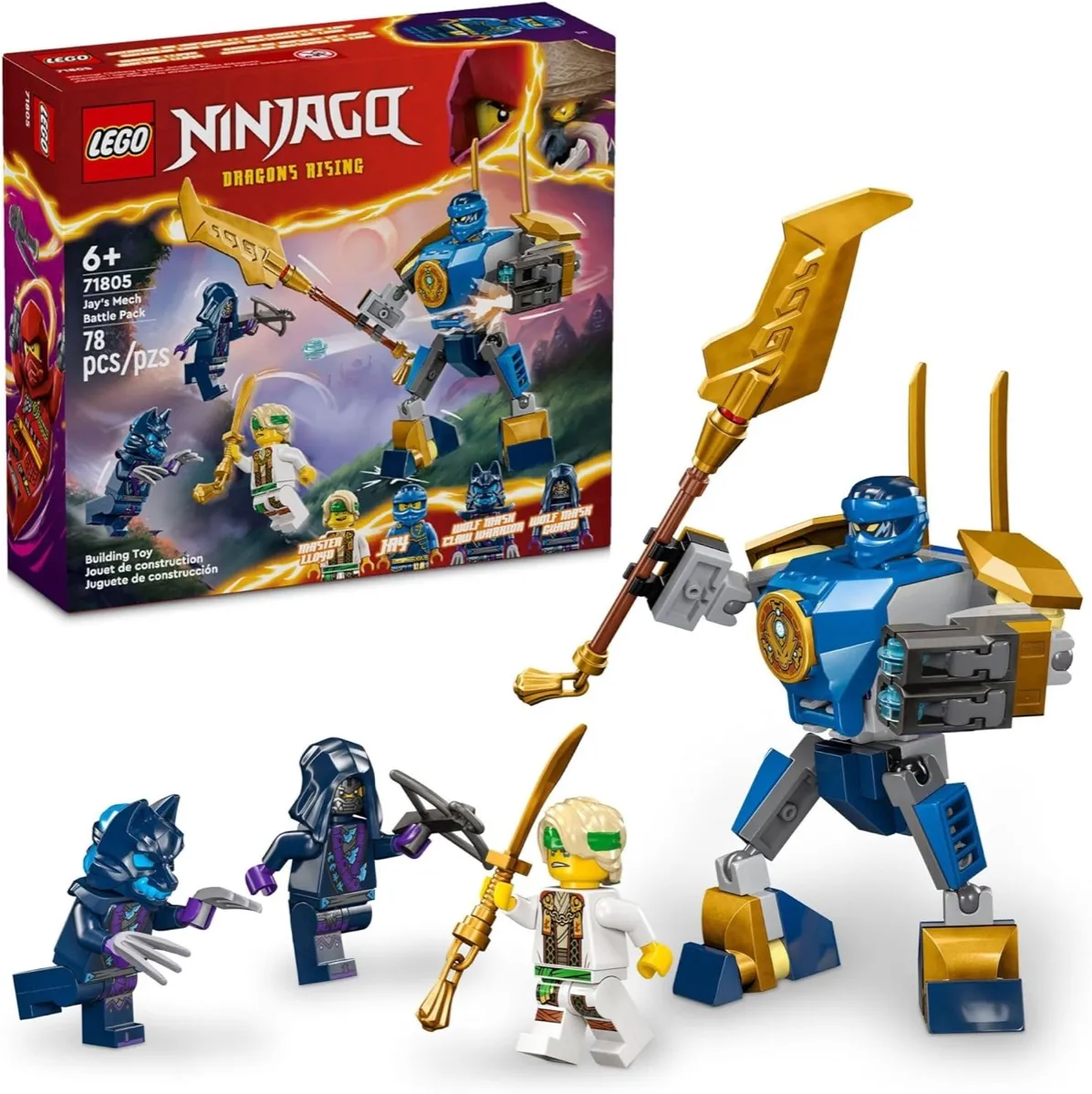 LEGO Jay’s Mech Battle Pack from "Ninjago"