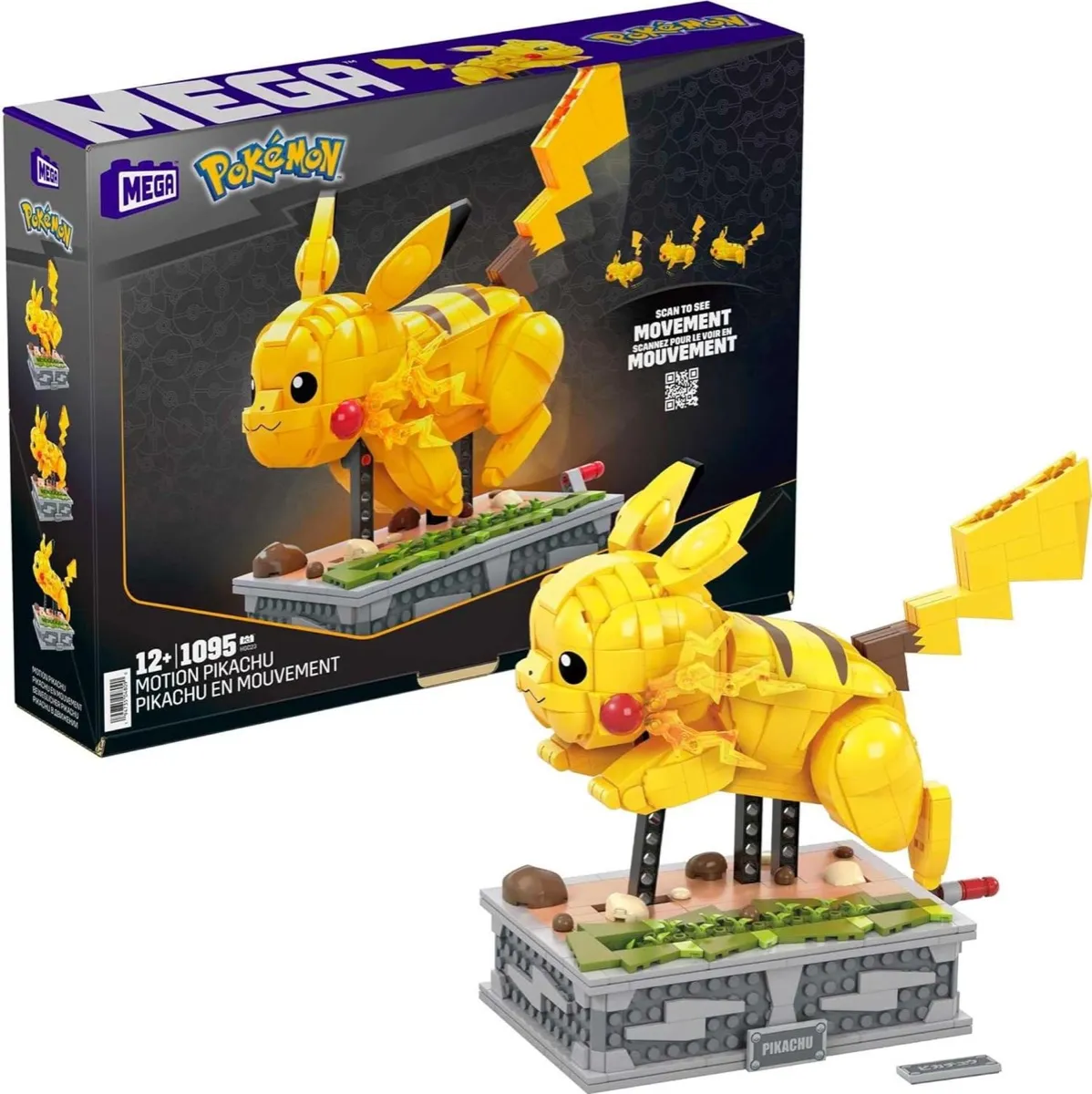 A MEGA model of Pikauchu from "Pokemon"