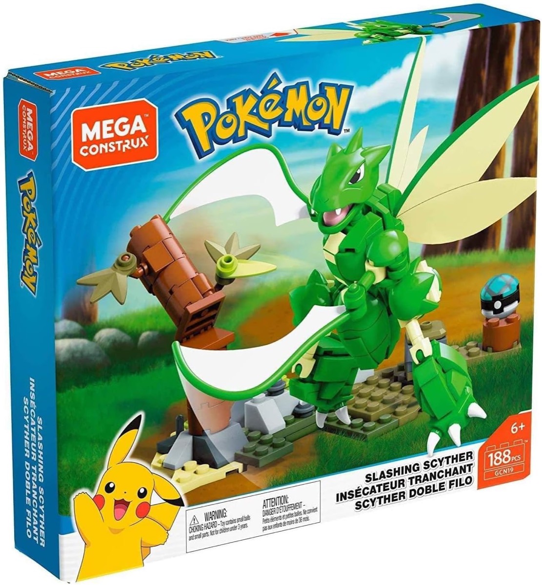 A MEGA model of Scyther from "Pokemon"
