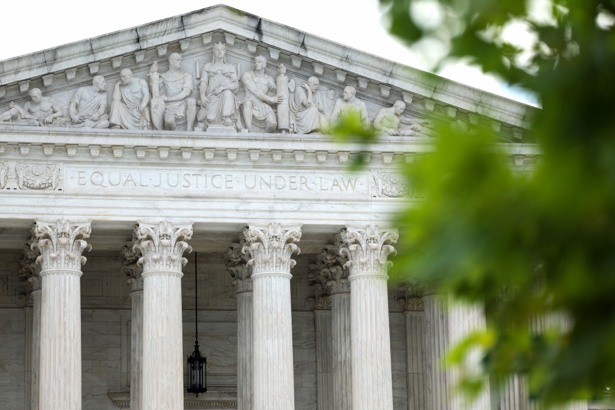 The U.S. Supreme Court is seen on June 27, 2023 in Washington, DC.